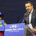 Elezioni: a Roma il comizio conclusivo della campagna elettorale della coalizione di centrodestra - foto 11