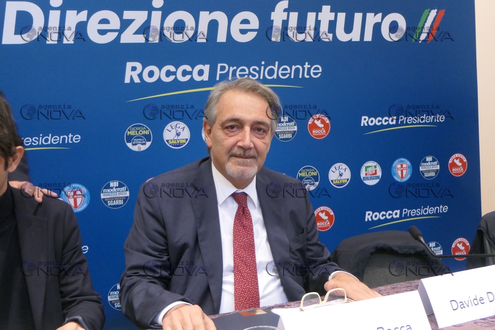 Regione Lazio, Rocca candidato alla presidenza