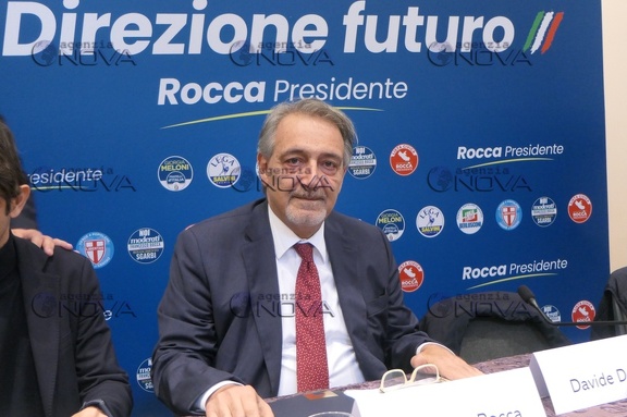 Regione Lazio, Rocca candidato alla presidenza