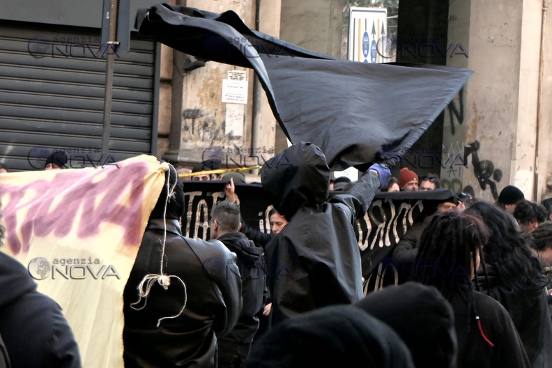 Roma, manifestazione anarchici contro 41 bis