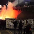 Roma  manifestazione anarchici, scontri con polizia