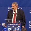 Lazio, comitato elettorale Rocca
