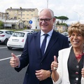 Il sindaco di Roma, Roberto Gualtieri inaugura tratto di via Tiburtina