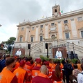 Roma, Papa Francesco in campidoglio