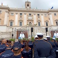 Roma, Papa Francesco in campidoglio
