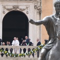 Roma, Papa Francesco in campidoglio