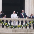 Roma, Papa Francesco in campidoglio
