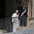 Roma, Papa Francesco in campidoglio