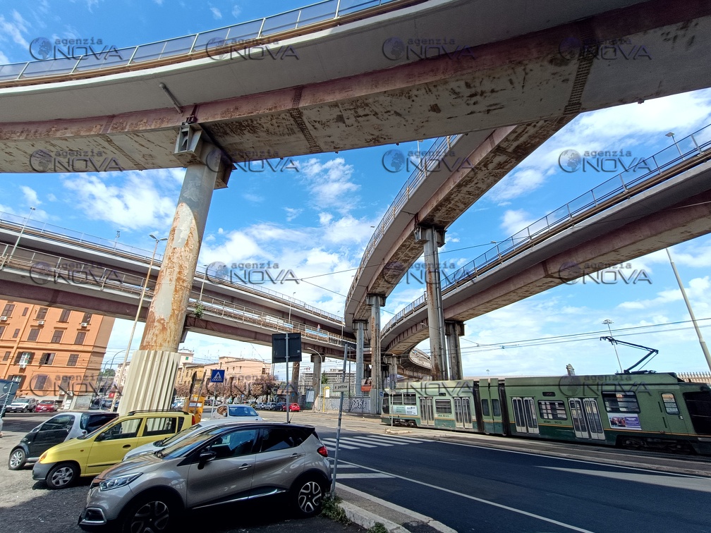 Roma,  Gualtieri visita cantiere Tangenziale est  per avvio lavori