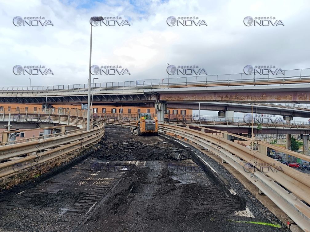 Roma,  Gualtieri visita cantiere Tangenziale est  per avvio lavori