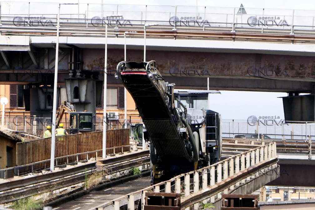 Roma,  Gualtieri visita cantiere Tangenziale est  per avvio lavori