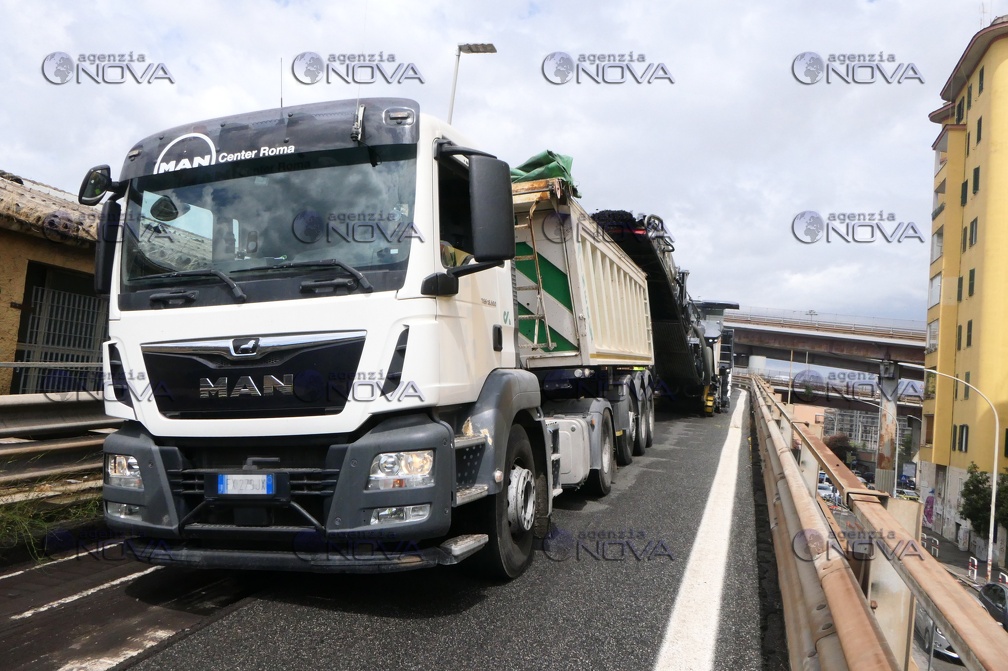Roma,  Gualtieri visita cantiere Tangenziale est  per avvio lavori