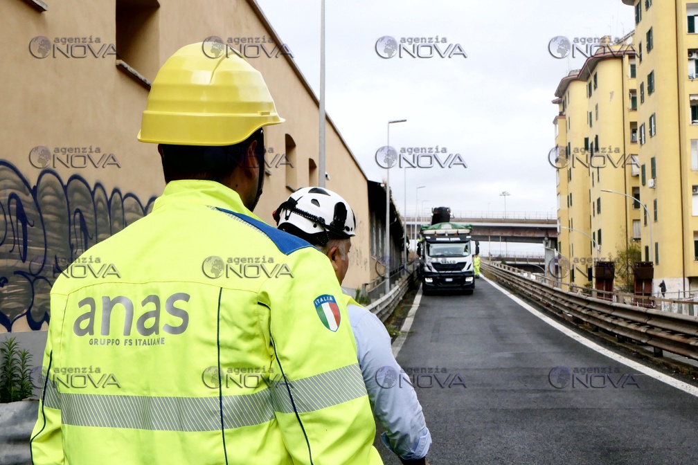 Roma,  Gualtieri visita cantiere Tangenziale est  per avvio lavori