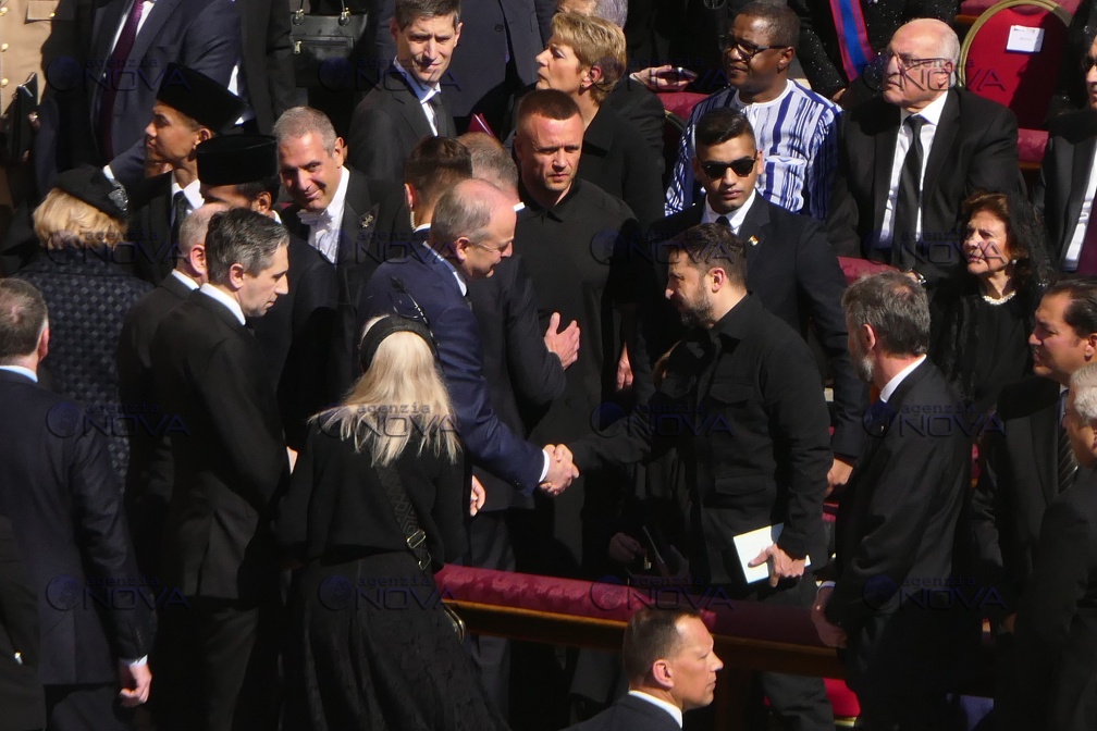 Roma,i funerali di Papa francesco 