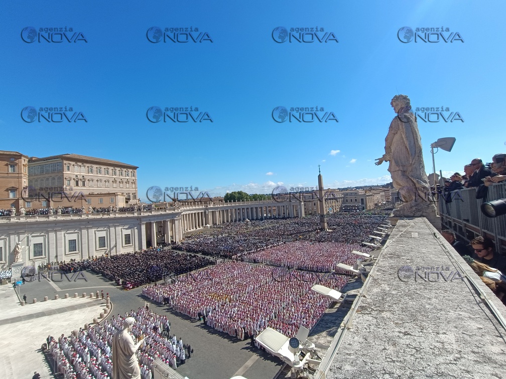 Roma,i funerali di Papa francesco 