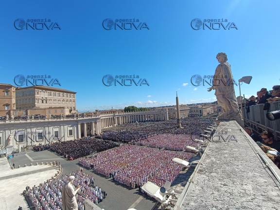 Roma,i funerali di Papa francesco 