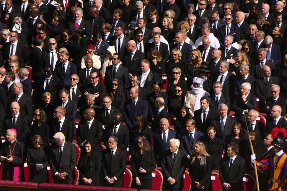 Roma,i funerali di Papa francesco 