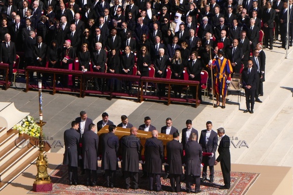 Roma,i funerali di Papa francesco 