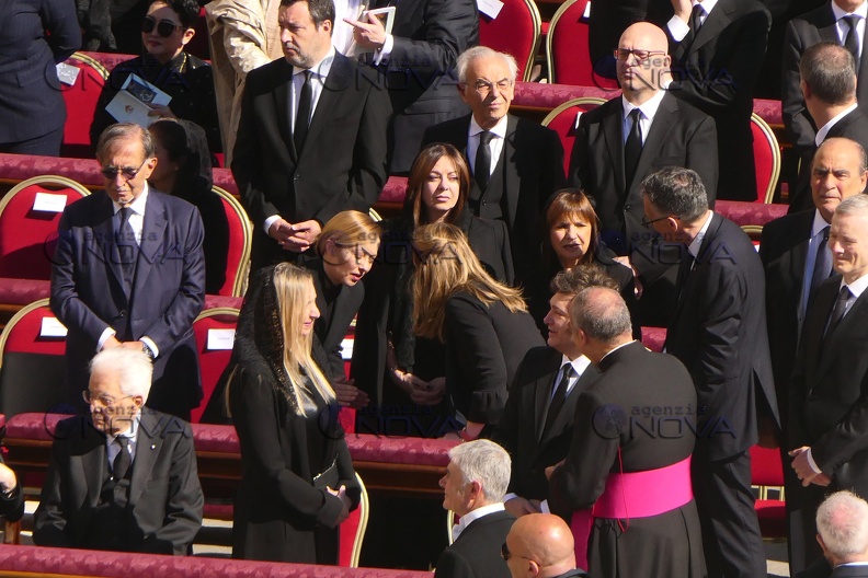 Roma,i funerali di Papa francesco 