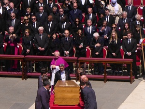 Roma,i funerali di Papa francesco 