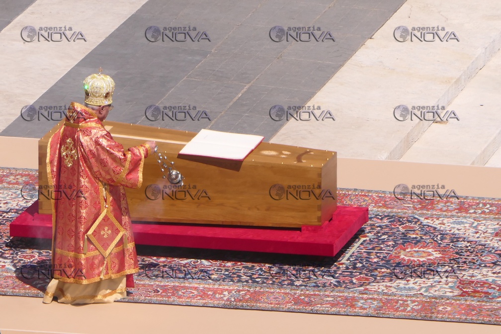 Roma,i funerali di Papa francesco 