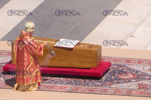 Roma,i funerali di Papa francesco 