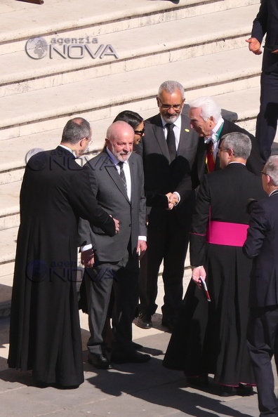 Roma,i funerali di Papa francesco 