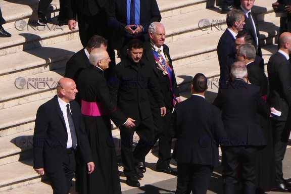 Roma,i funerali di Papa francesco 