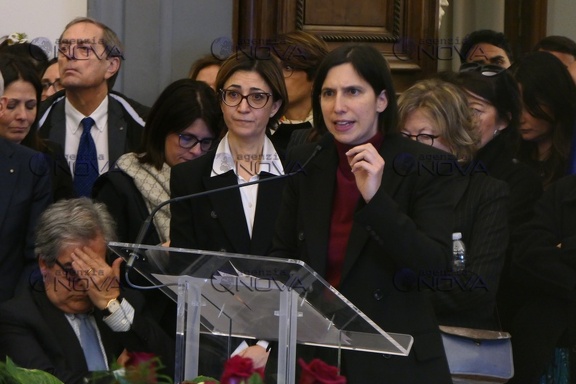 Roma, sala della protomoteca, camera ardente di Valeria Fedeli