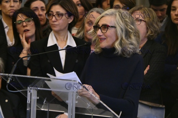 Roma, sala della protomoteca, camera ardente di Valeria Fedeli