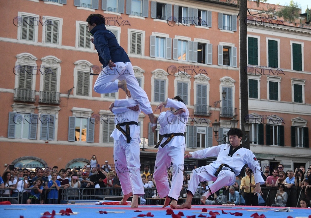 Taekwondo in Piazza