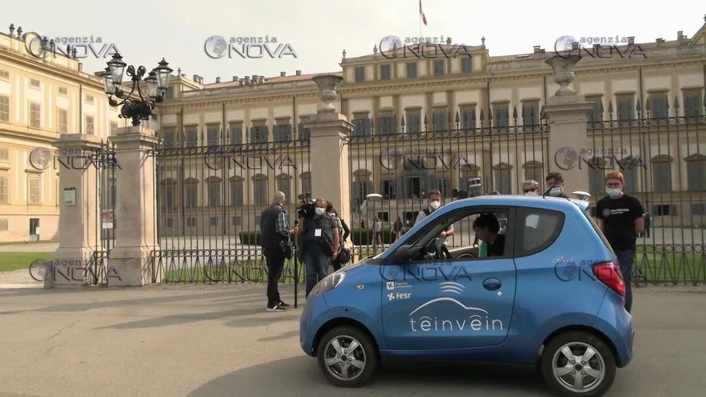 Monza: presentata auto a guida autonoma