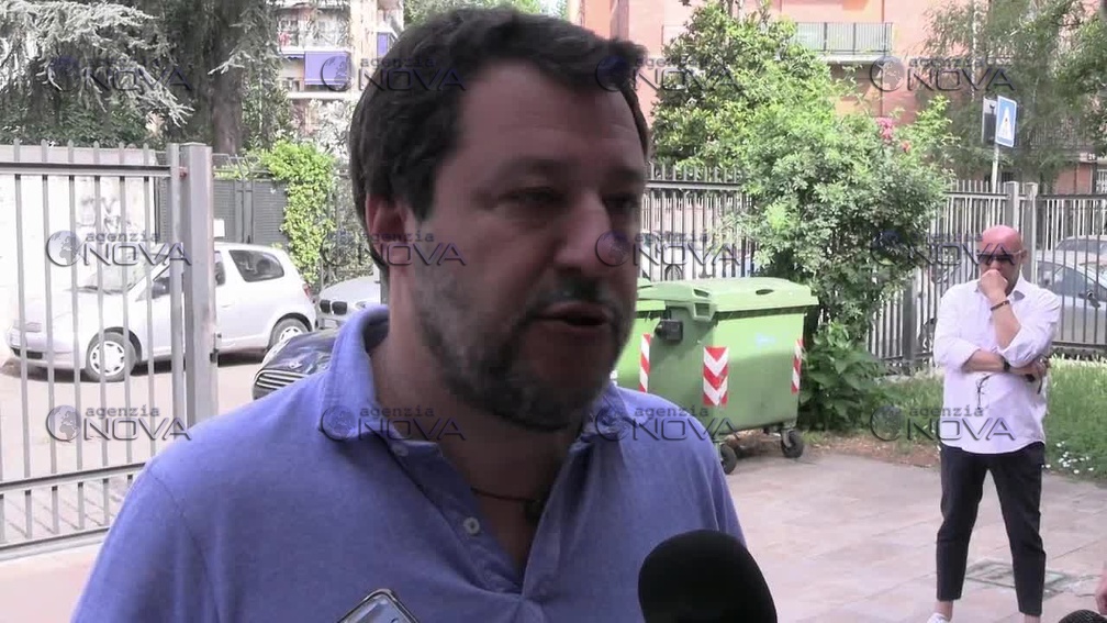 Matteo Salvini - Milano- viaggio in Russia